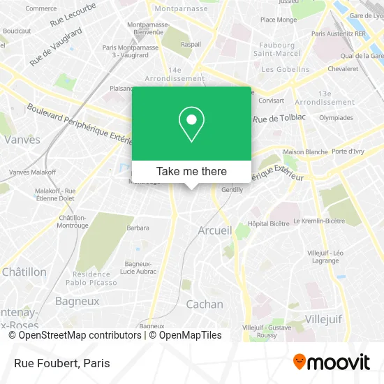 Rue Foubert map