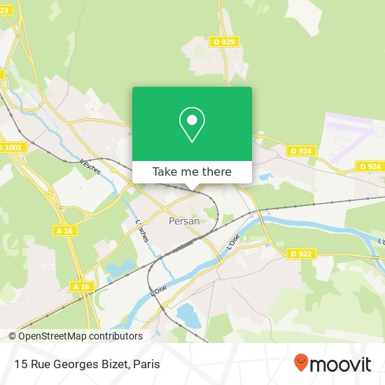 15 Rue Georges Bizet map