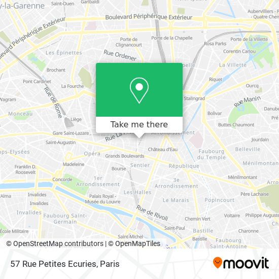 57 Rue Petites Ecuries map