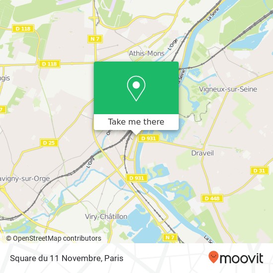 Square du 11 Novembre map