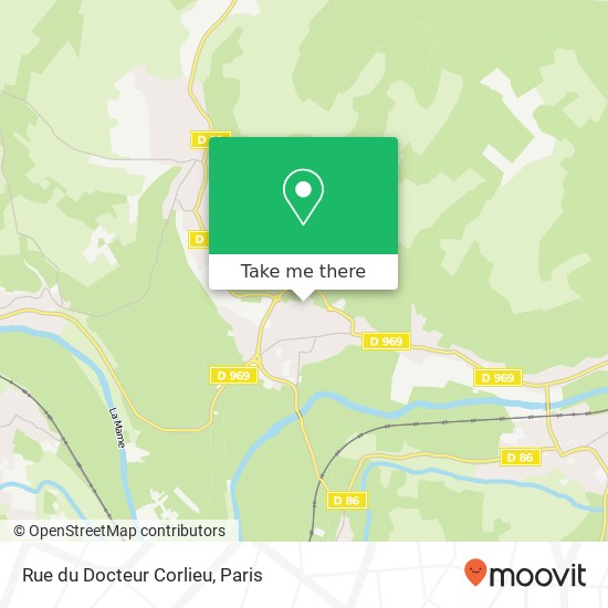 Rue du Docteur Corlieu map