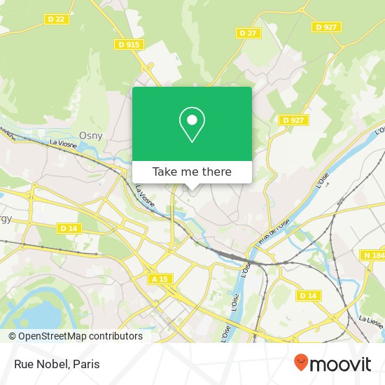 Rue Nobel map