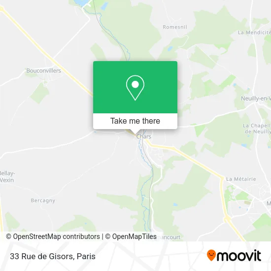 33 Rue de Gisors map
