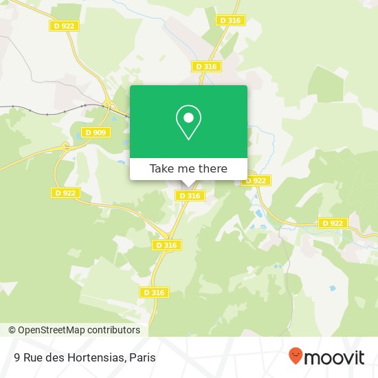 9 Rue des Hortensias map