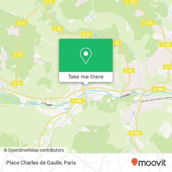 Mapa Place Charles de Gaulle
