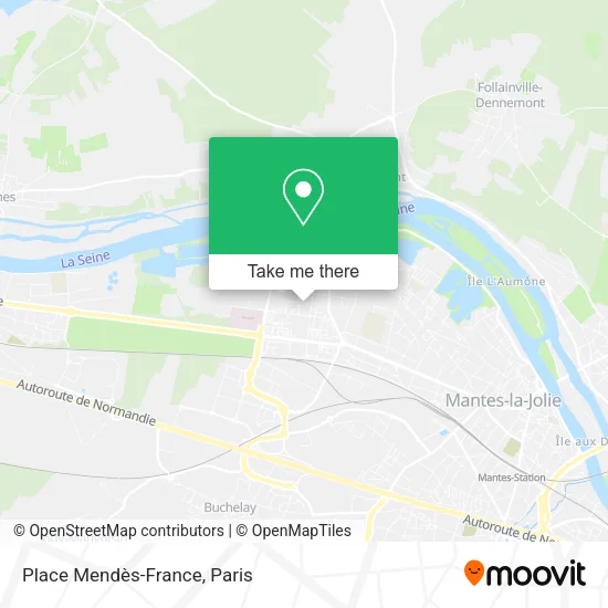 Place Mendès-France map