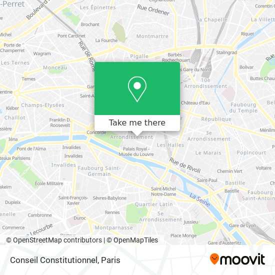 How To Get To Conseil Constitutionnel In Paris By Bus Metro Train Rer Or Light Rail Moovit