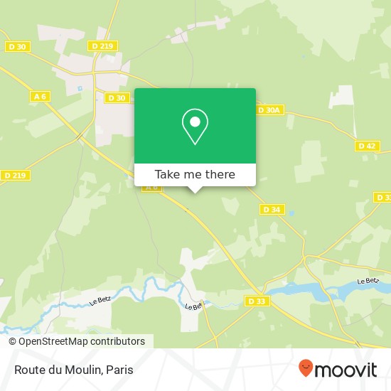 Mapa Route du Moulin