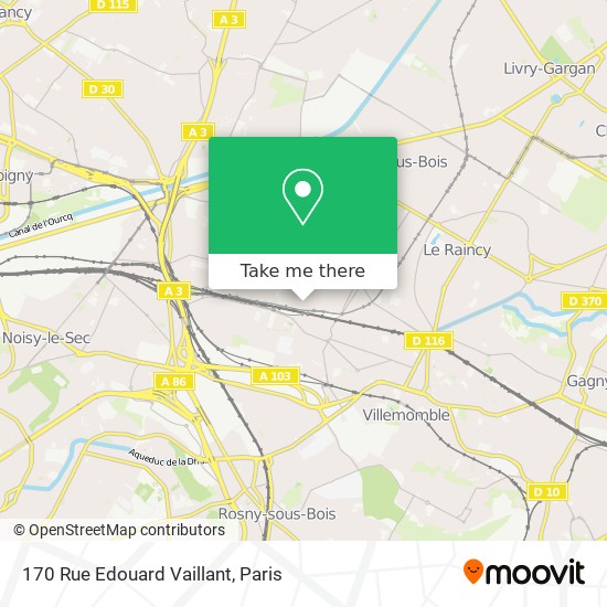 170 Rue Edouard Vaillant map