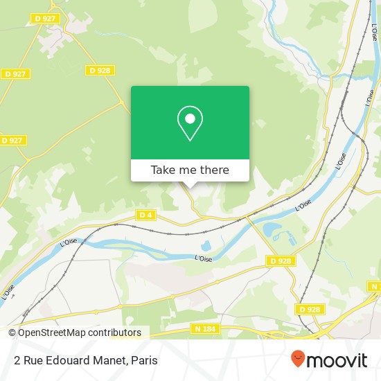 2 Rue Edouard Manet map