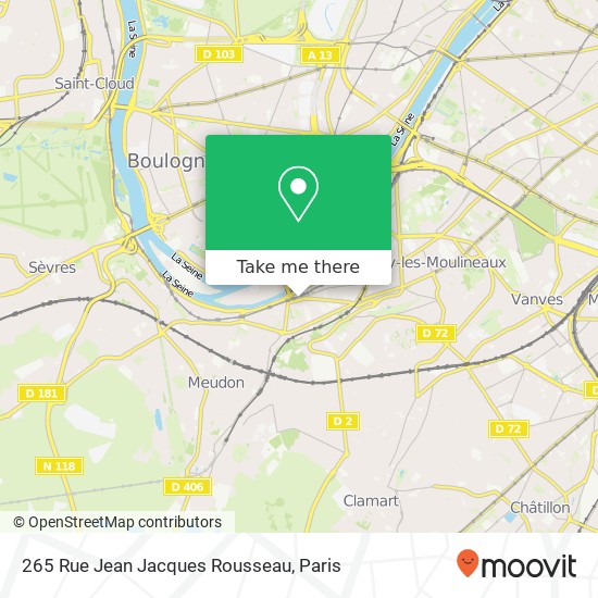265 Rue Jean Jacques Rousseau map