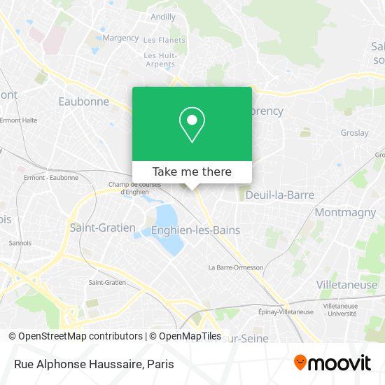 Mapa Rue Alphonse Haussaire