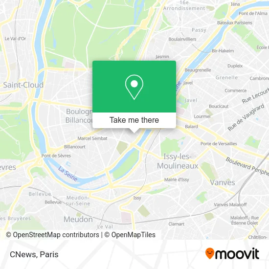 CNews map