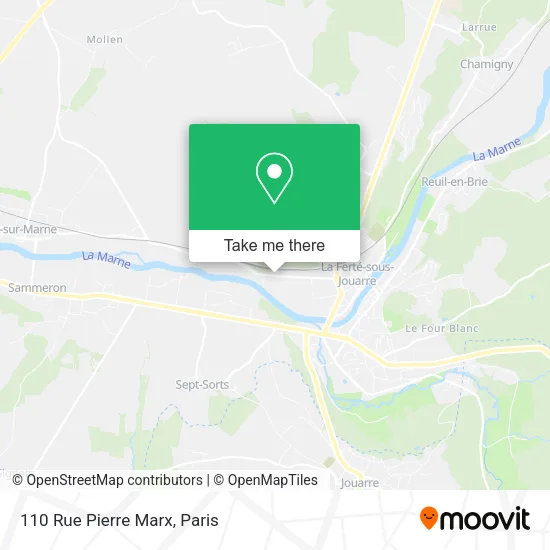 110 Rue Pierre Marx map