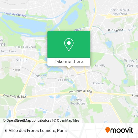 6 Allée des Frères Lumière map