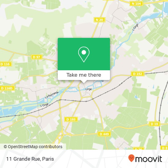 Mapa 11 Grande Rue