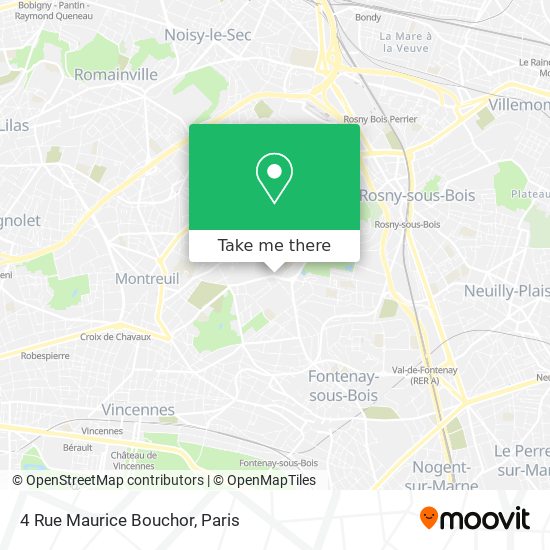 4 Rue Maurice Bouchor map
