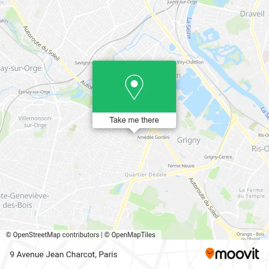9 Avenue Jean Charcot map