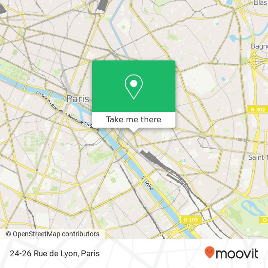 24-26 Rue de Lyon map