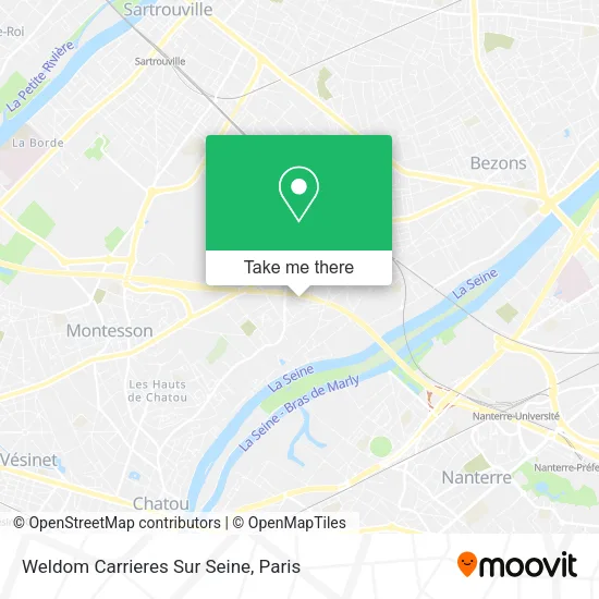 Weldom Carrieres Sur Seine map