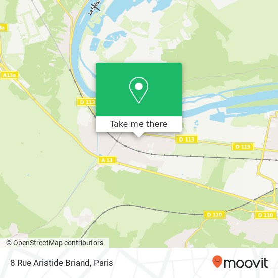 8 Rue Aristide Briand map