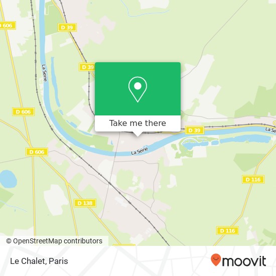 Le Chalet, 37 Rue Foch 77590 Chartrettes map