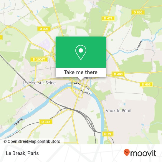 Le Break, 3 Place Jacques Amyot 77000 Melun map