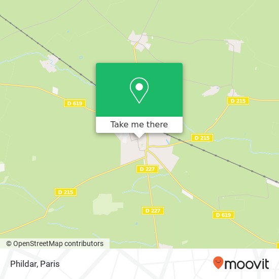 Mapa Phildar, 17 Rue d'Andrezel 77720 Mormant