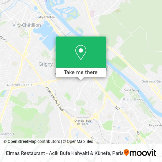 Mapa Elmas Restaurant - Acik Büfe Kahvalti & Künefe