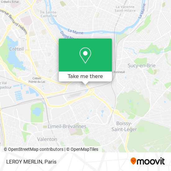 LEROY MERLIN map