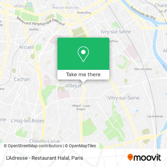 L'Adresse - Restaurant Halal map