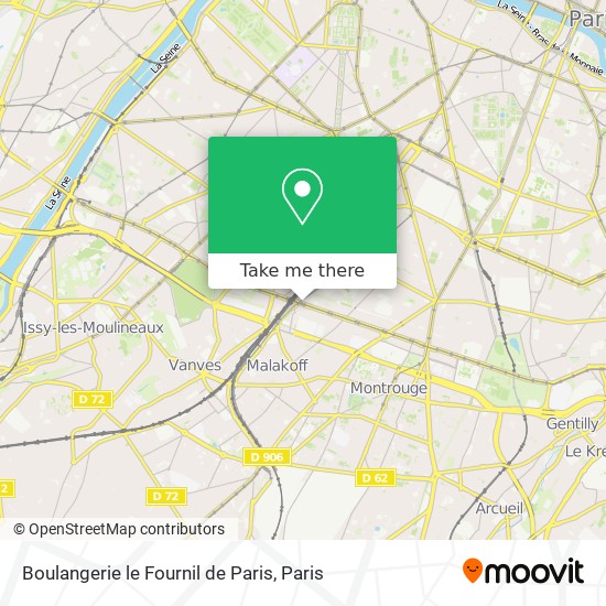 Boulangerie le Fournil de Paris map