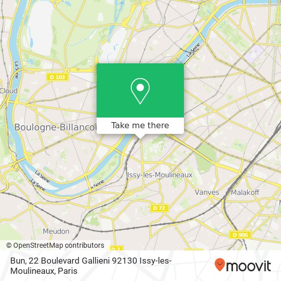 Bun, 22 Boulevard Gallieni 92130 Issy-les-Moulineaux map