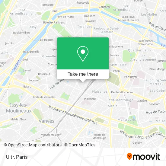 Uitr map