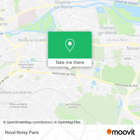 How To Get To Royal Noisy In Noisy Le Grand By Bus Rer Or Metro Moovit