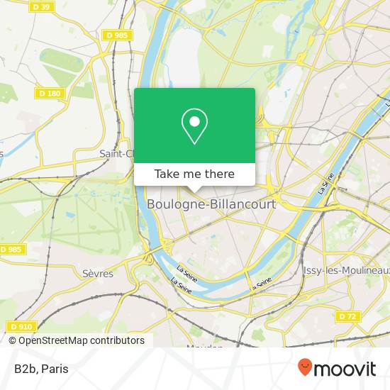 B2b, 54 Avenue André Morizet 92100 Boulogne-Billancourt map