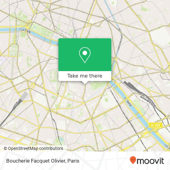 Boucherie Facquet Olivier, 72 Rue Monge 75005 Paris map