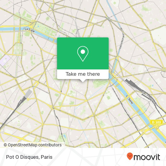 Pot O Disques, 53 Rue Mouffetard 75005 Paris map