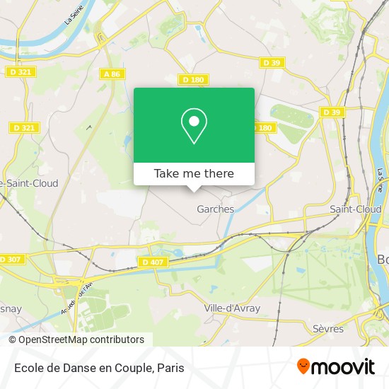 Ecole de Danse en Couple map