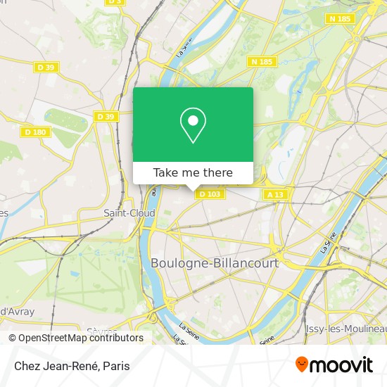 Mapa Chez Jean-René
