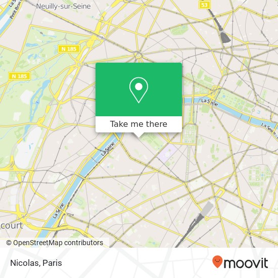 Nicolas, 35 Avenue de Suffren 75007 Paris map