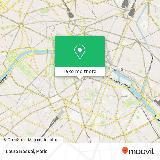 Mapa Laure Bassal, 3 Rue de Grenelle 75006 Paris