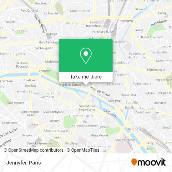 Jennyfer map