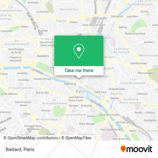Baltard map