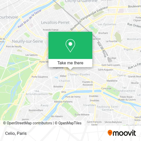 Celio map