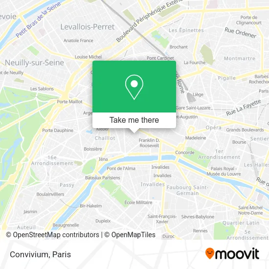 Convivium map