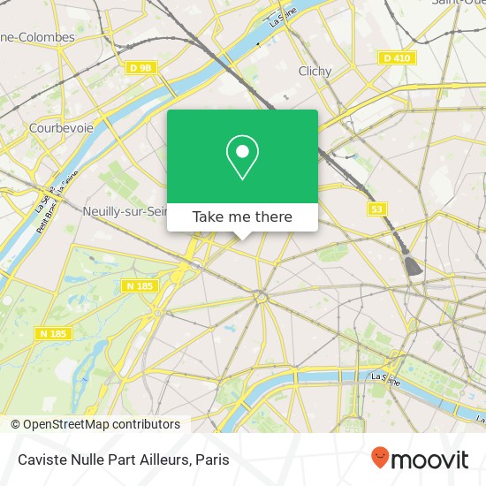 Mapa Caviste Nulle Part Ailleurs, 11 Rue Torricelli 75017 Paris