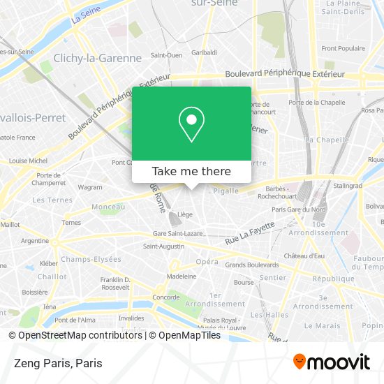 Zeng Paris map