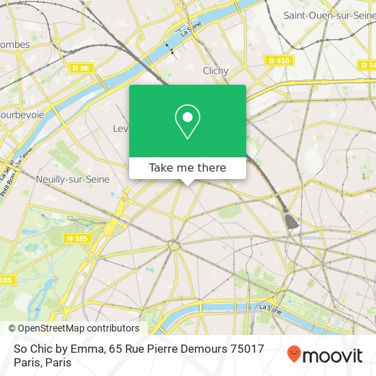 So Chic by Emma, 65 Rue Pierre Demours 75017 Paris map