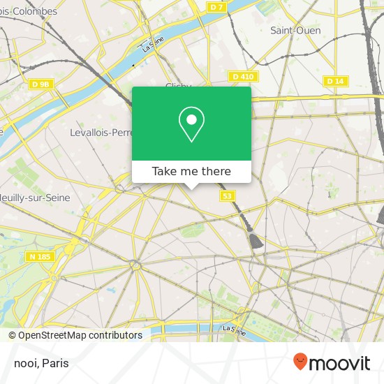 Mapa nooi, 35 Rue Jouffroy d'Abbans 75017 Paris